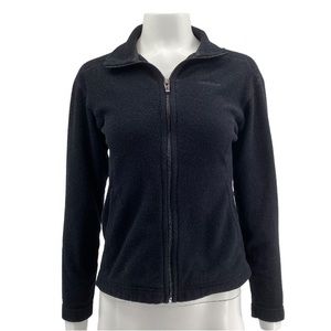Patagonia Synchilla Black Fleece Zip Up Turtleneck Jacket S